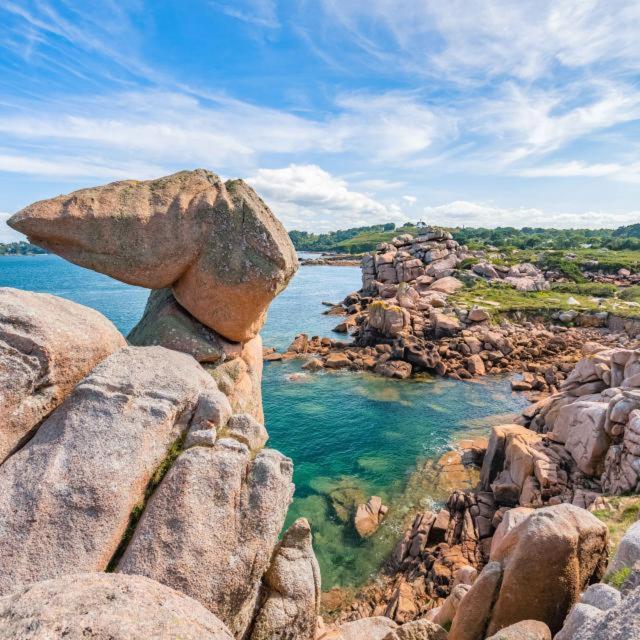 Вилла Ty Pesked Ru Saint-Quay-Perros Экстерьер фото